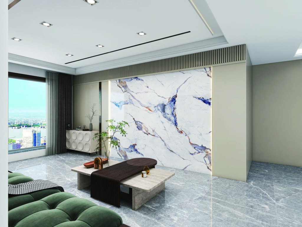 Calacatta Blue interier
